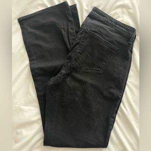 NYDJ Barbara Bootcut Black Jeans Size 10